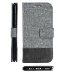 Huawei P10 Muxma Fabric and Leather Effect Case