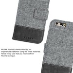 Huawei P10 Muxma Fabric and Leather Effect Case