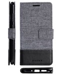 Huawei P10 Lite Muxma Fabric and Leather Effect Case