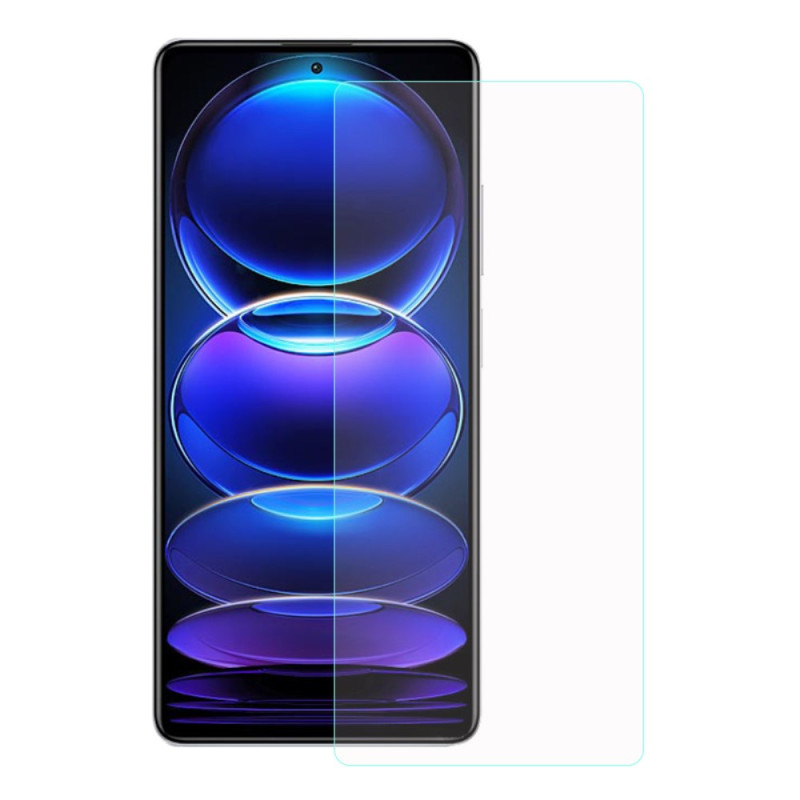 Tempered glass protection for the screen of the Xiaomi Redmi Note 12 Pro Plus