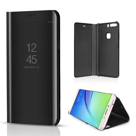 Flip Cover Huawei P10 Lite Mirror and Leather Effect