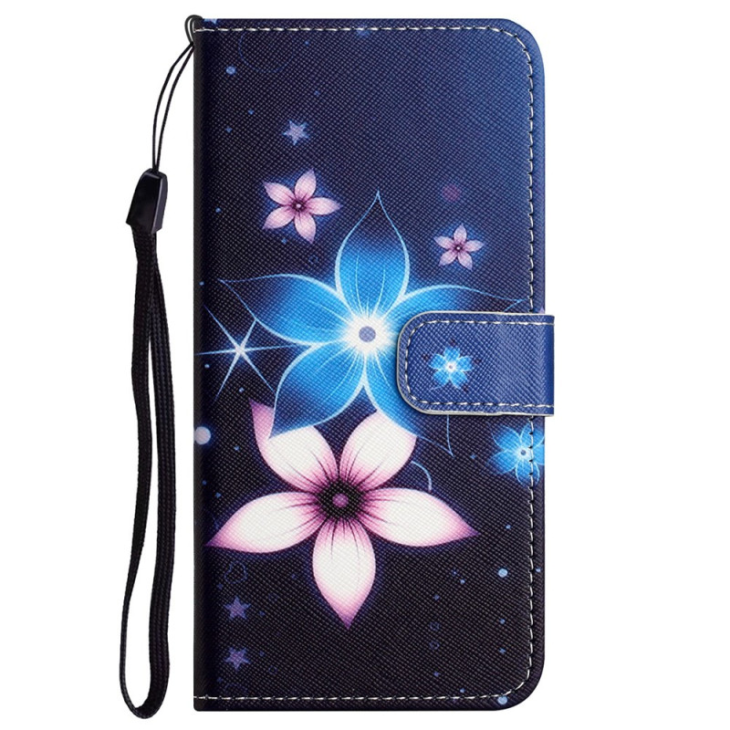 Xiaomi Redmi Note 12 4G Strap Lunar Flower Case