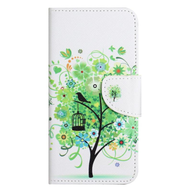 Xiaomi Redmi Note 12/Poco X5 5G Green Foliage Tree Strap Case
