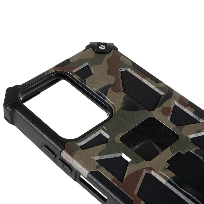 Xiaomi Redmi Note 12/Poco X5 5G Camouflage Case Removable Stand