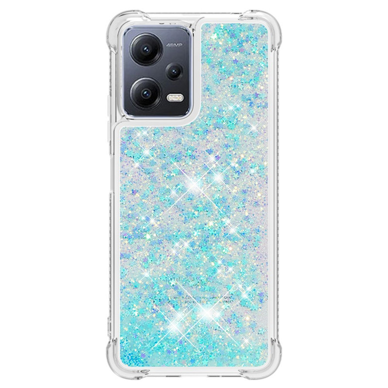 Xiaomi Redmi Note 12/Poco X5 5G Case Coloured Glitter