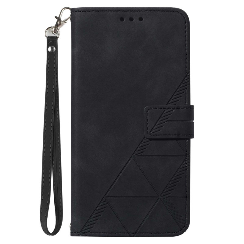Xiaomi Redmi Note 12/Poco X5 5G Triangles Strap Case