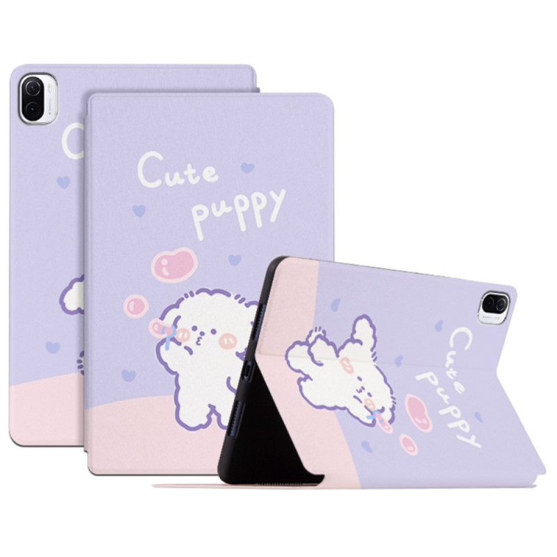 Xiaomi Pad 5 / Pad 5 Pro Case Cute Puppy Faux Leather