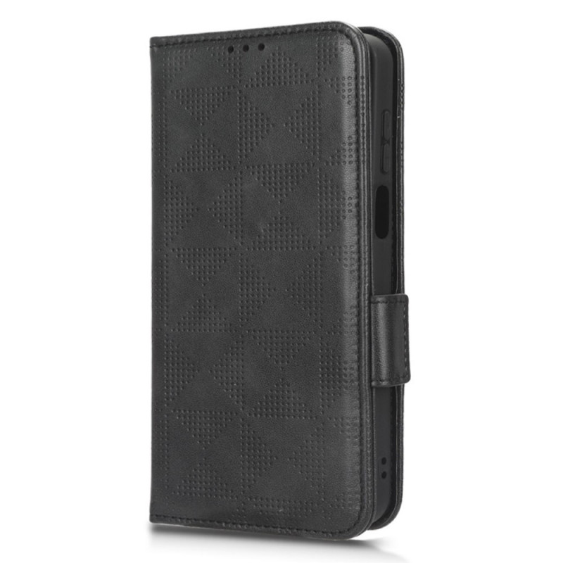 Moto G73 5G Case Printed Triangles with Strap