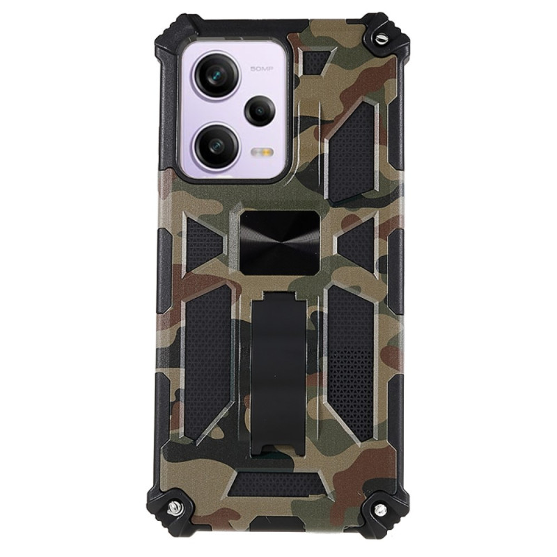 Xiaomi Redmi Note 12/Poco X5 Pro 5G Camouflage Case Removable Stand