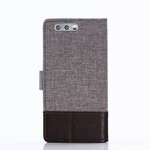 Honor 9 Muxma Fabric and Leather Effect Case