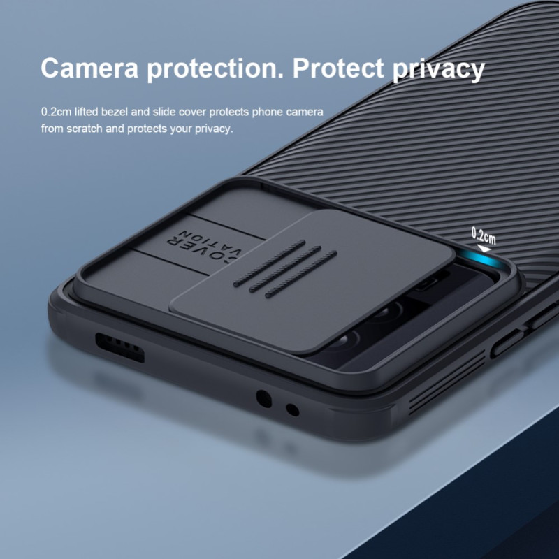 Comprar Para POCO F5 Pro funda Nillkin CamShield Pro Slide Protector de  lente de cámara funda de teléfono para POCO F5 contraportada