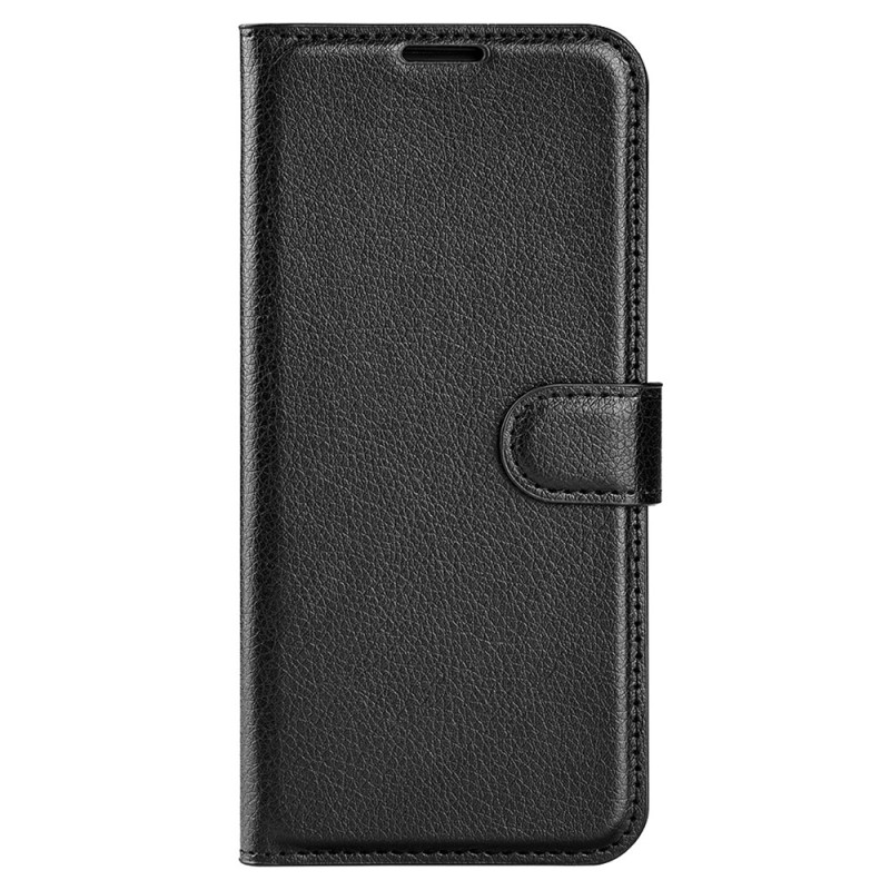 Poco F5 Faux The
ather Case Lychee
 Classic