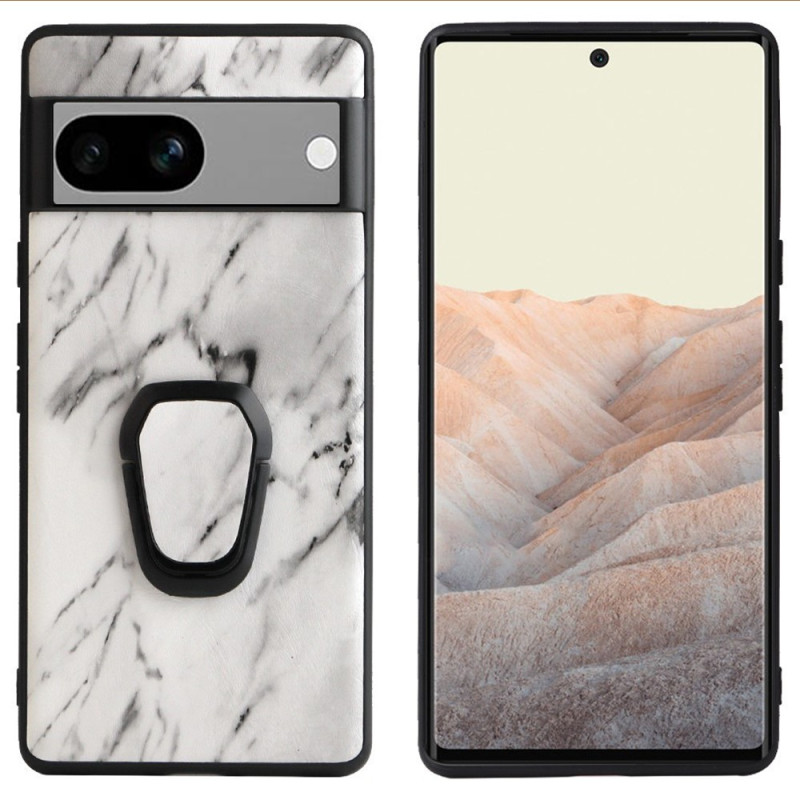 Google Pixel 7A Case Marble Ring Support