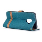 Samsung Galaxy A8 2018 Case Fabric and Leather Effect Samsung Galaxy A8 2018 Case Fabric and Leather Effect