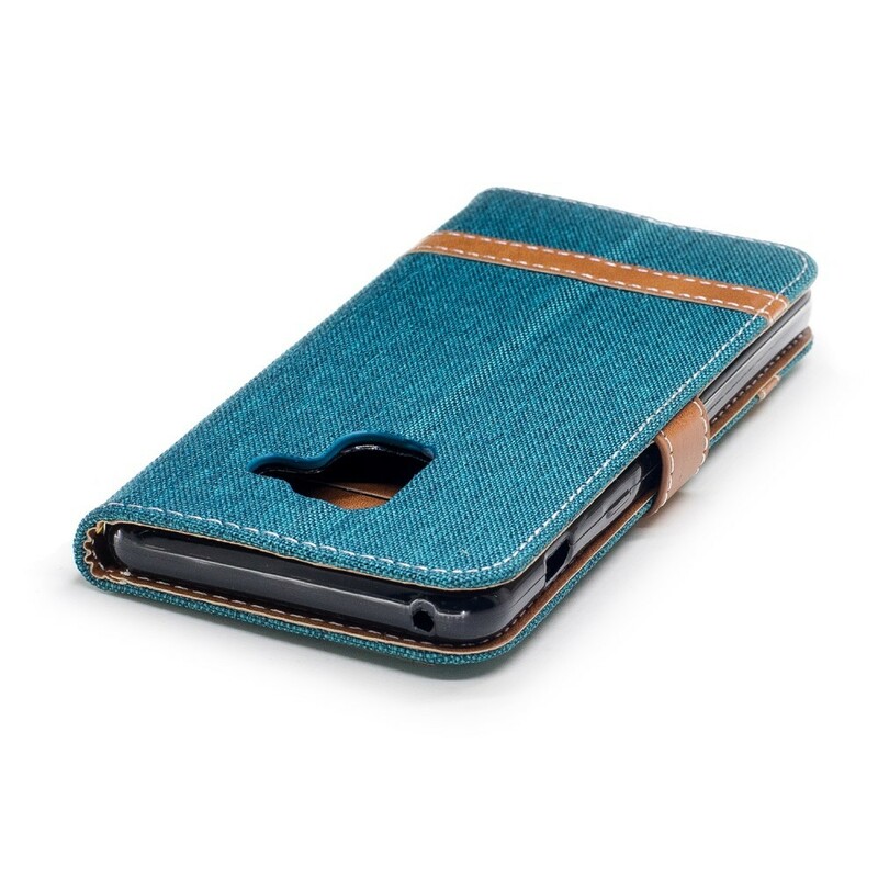 Samsung Galaxy A8 2018 Case Fabric and Leather Effect Samsung Galaxy A8 2018 Case Fabric and Leather Effect
