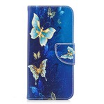 Case Samsung Galaxy A8 2018 Butterflies In The Night