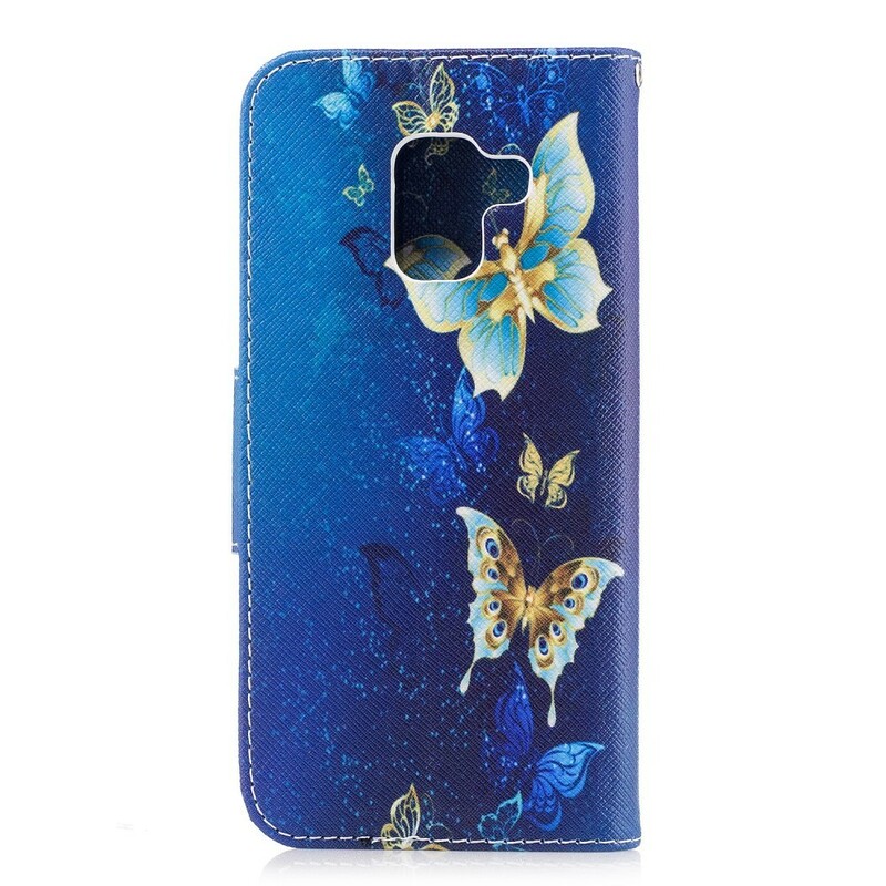 Case Samsung Galaxy A8 2018 Butterflies In The Night