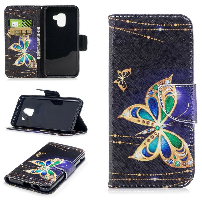 Case Samsung Galaxy A8 2018 Magic Butterfly