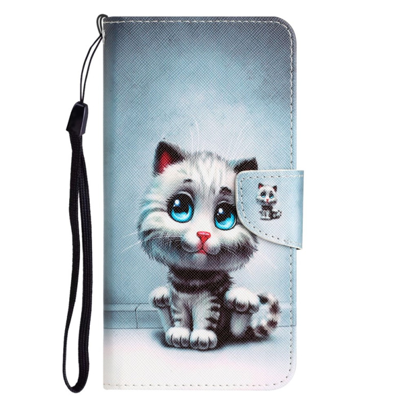 Xiaomi Redmi 12C Funny Cat Strap Case