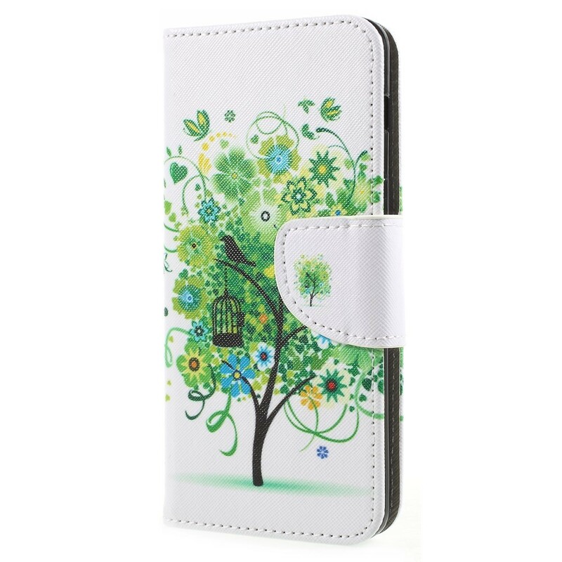 Case Samsung Galaxy A8 2018 Flower Tree