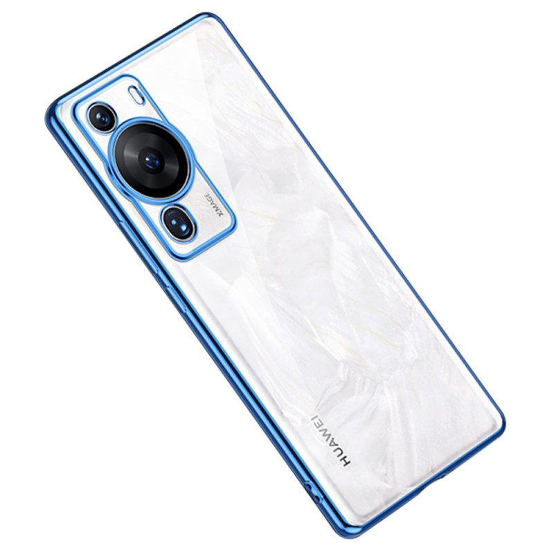 Huawei P60 Pro Transparent Cover Metal Style Edges SULADA