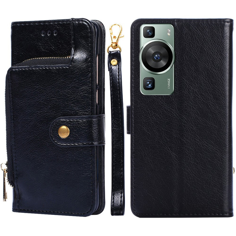 Huawei P60 Pro Wallet Case with Zip