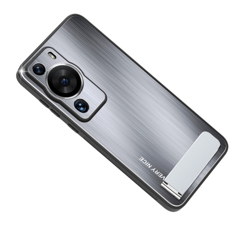 Huawei P60 Pro Brushed Aluminium Case with Stand