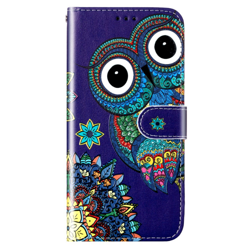 Sony Xperia 10 V Tribal Owl Strap Case