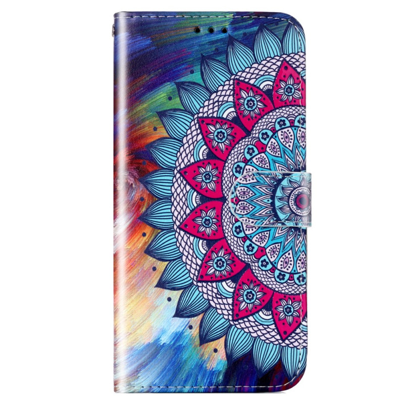 Sony Xperia 10 V Coloured Mandala Strap Case