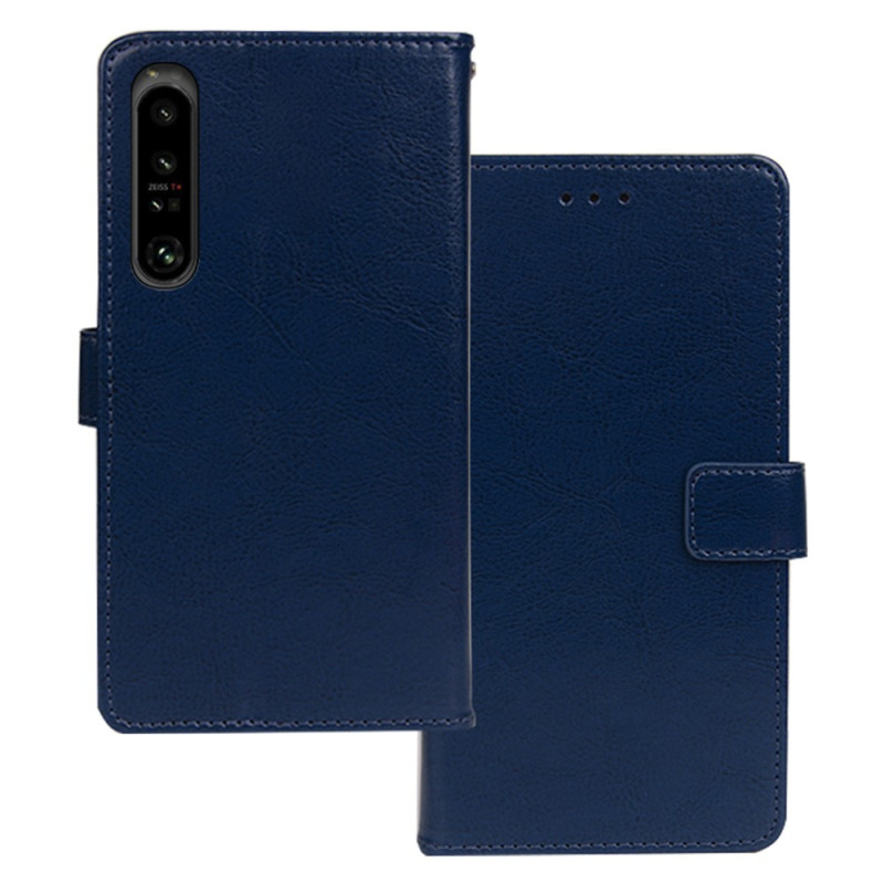 Sony Xperia 1 V Faux The
ather Case IDEWEI
