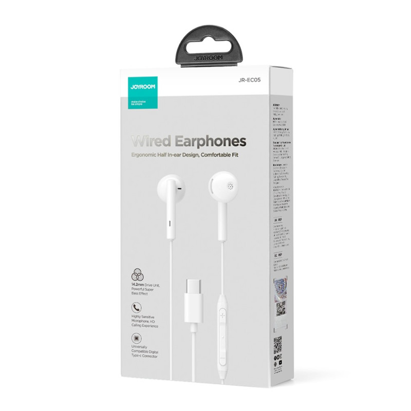 Écouteurs filaires pour iPhone 15 / Pro / Max / Plus USB C Type-C