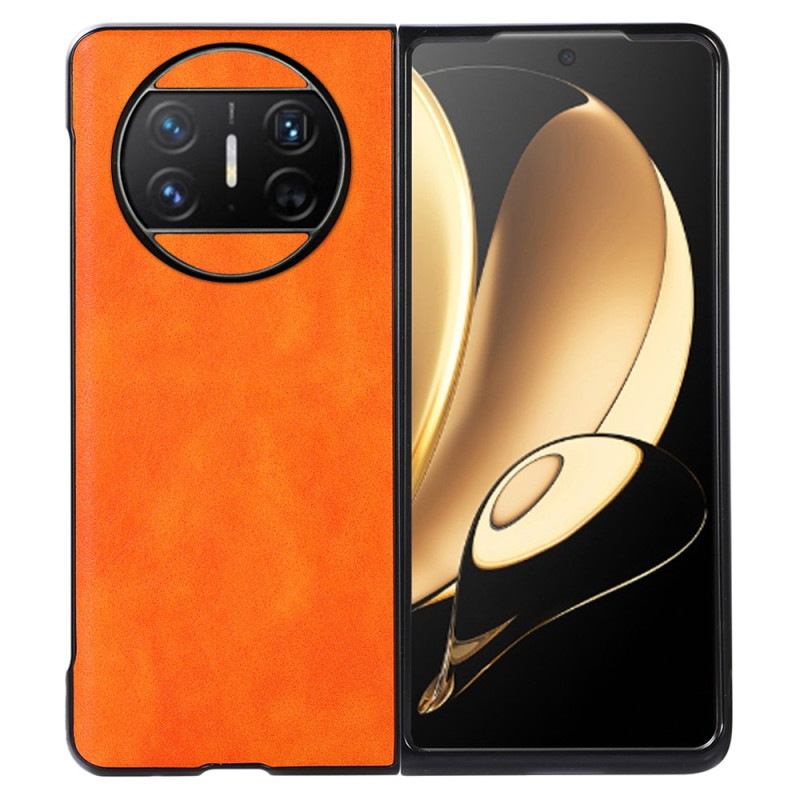 Huawei Mate X3 Mock The
ather Lychee
 Case