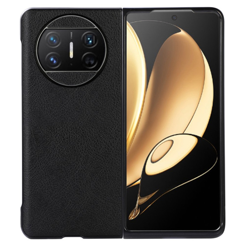 Huawei Mate X3 Mock The
ather Lychee
 Case