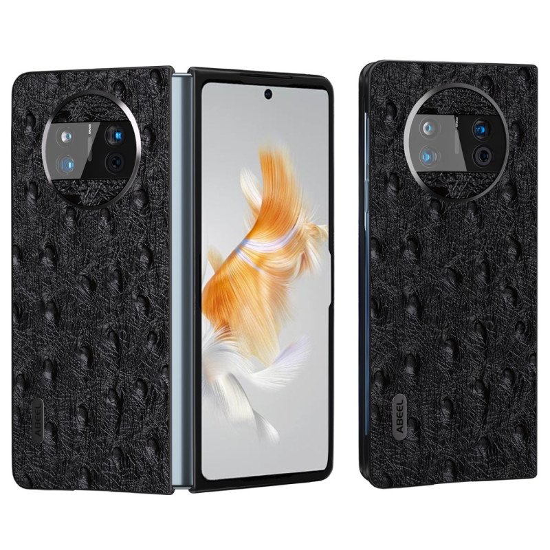 Huawei Mate X3 Genuine The
ather Ostrich pattern Case
