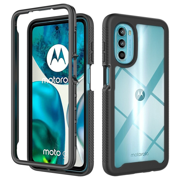 Moto G82 5G / G52 Hybrid Case Frame Bumper