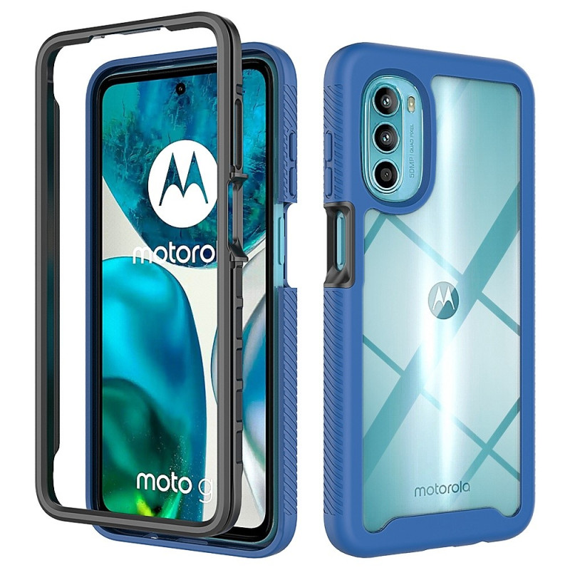 Moto G82 5G / G52 Hybrid Case Frame Bumper