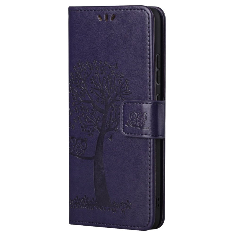 Moto G62 5G Tree & Owl Strap Case