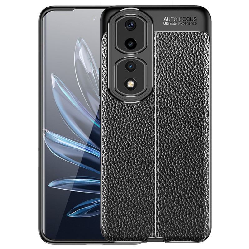 Honor 90 Pro The
ather Case Lychee Effect Double Line