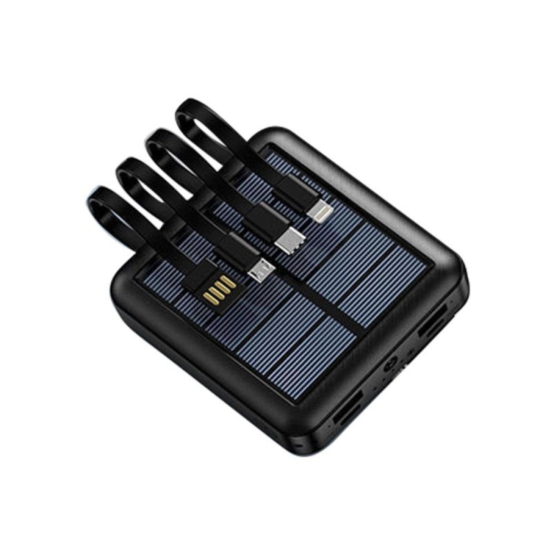 Multi-Cable Solar External Battery