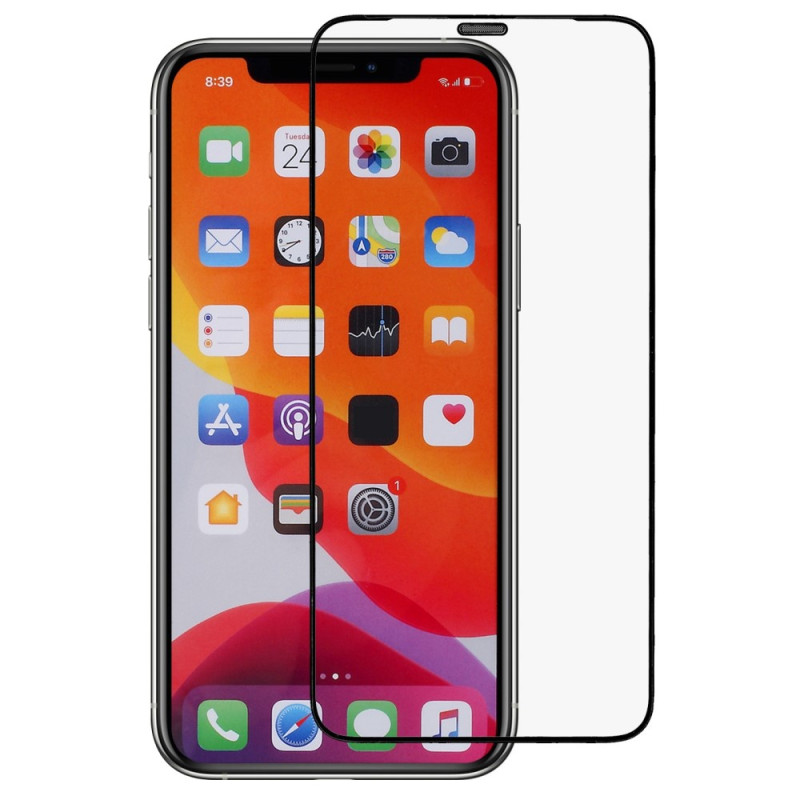 Black Contour Tempered Glass Screen Protector iPhone 11 Pro Max / Xs Max