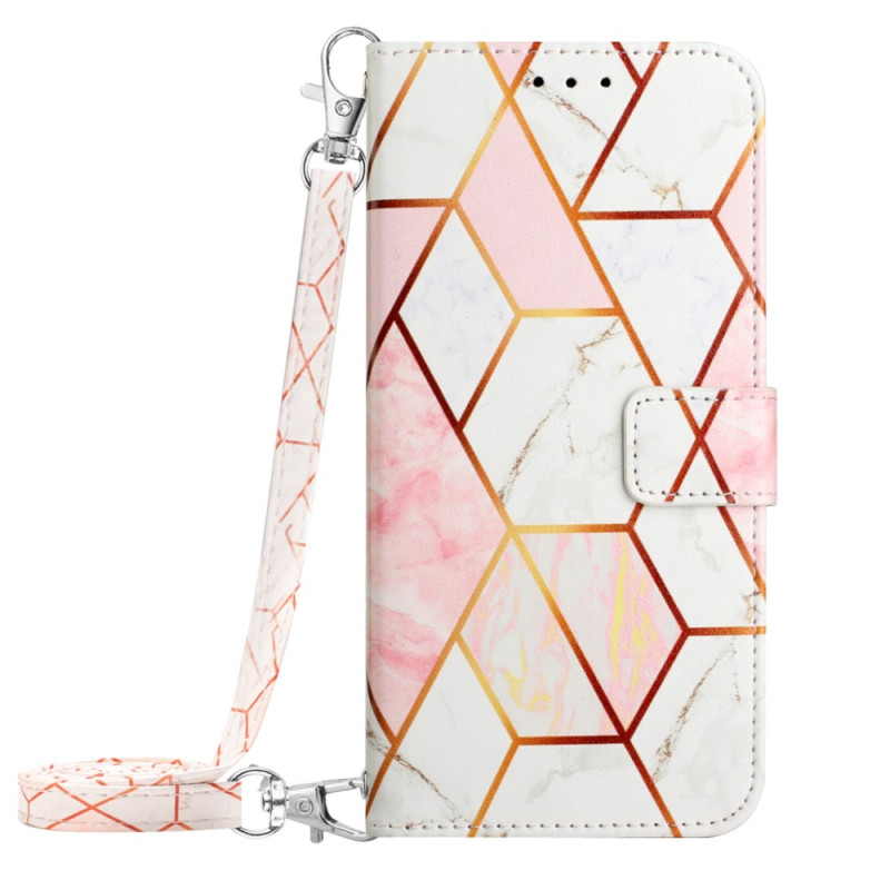 Xiaomi 13 Lite Marble case with shoulder strap