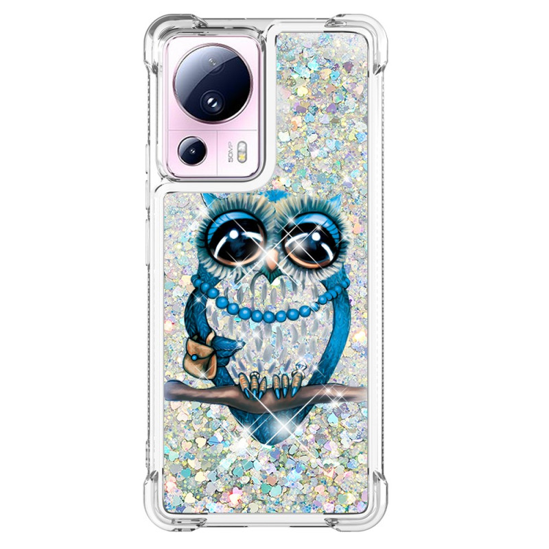 Xiaomi 13 Lite Glitter Owl Case