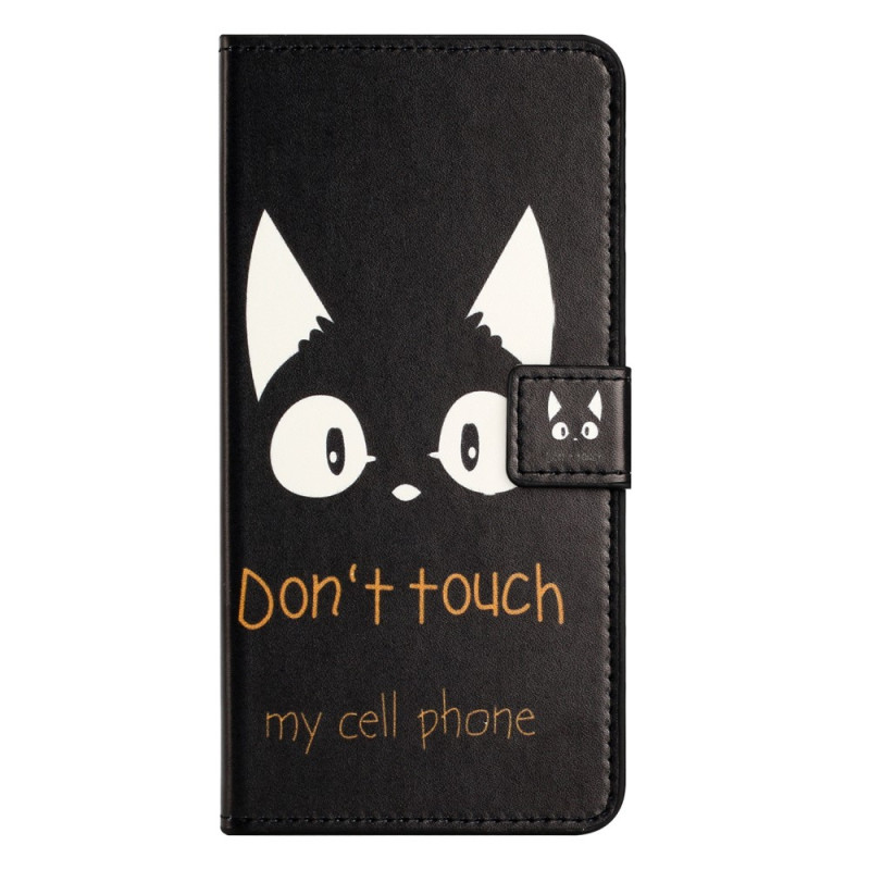 Moto E13 Case Don't Touch my Cell Phone