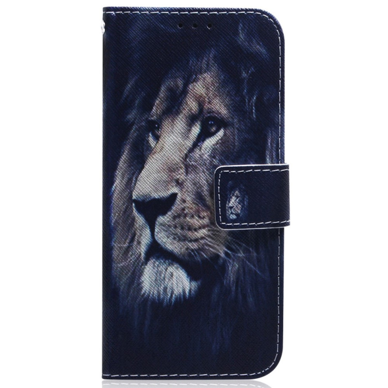 Moto E13 Dreaming Lion Case