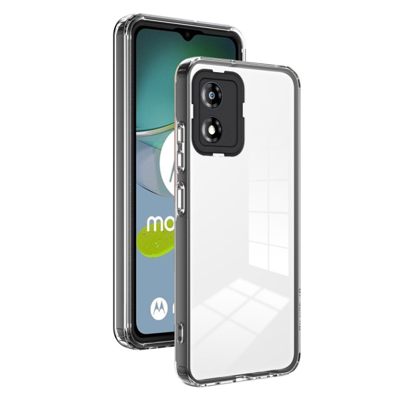 Coque Moto E13 Hybride Transparente