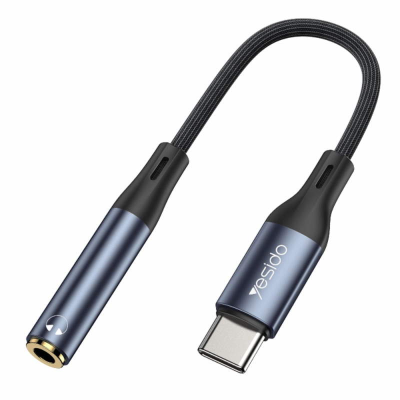 USB-C Male to 3.5mm Female Audio Adapter