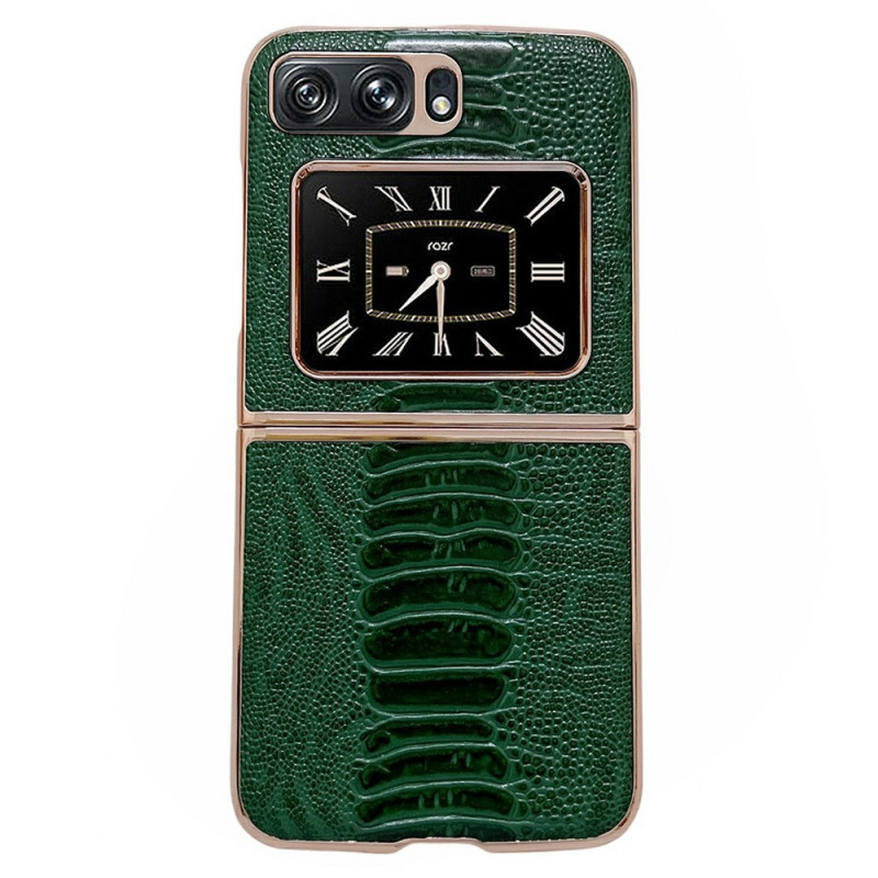 Moto Razr 2022 Crocodile Case