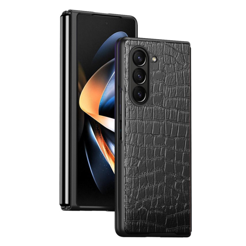 Samsung Galaxy Z Fold 5 The
ather Crocodile Style Case