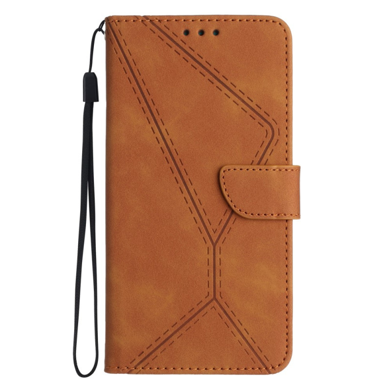 Honor 90 Lite Dotted and Line Strap Case