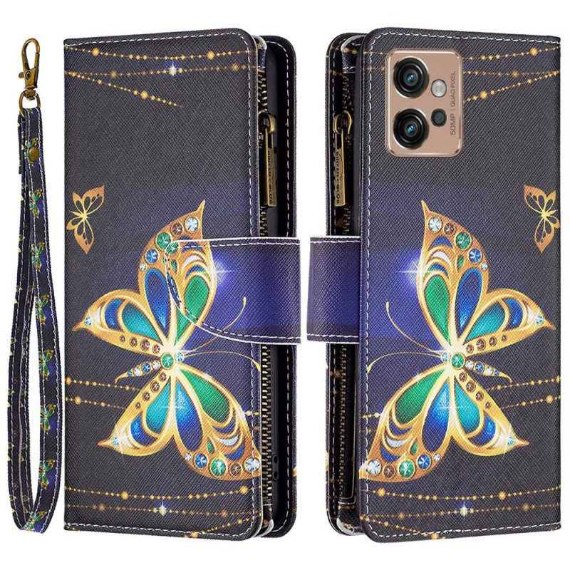 Moto G32 Wallet Case Butterflies